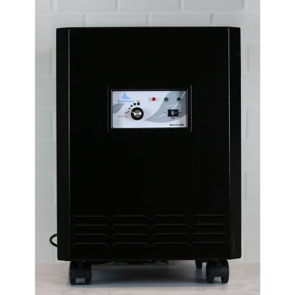 EnviroKlenz Air System Plus Front View with Controls in Black Color