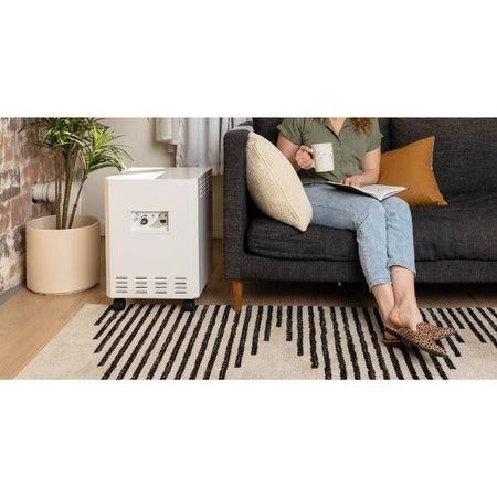 EnviroKlenz Air System Plus being used in a home in white color