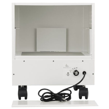 EnviroKlenz Mobile Air System Opened Back Empty White
