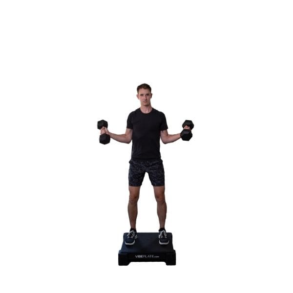 VibePlate 2424 With Dumbbell Fly Position