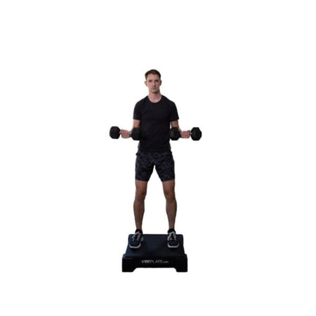 VibePlate 2424 With Dumbbell Fly Position Clip
